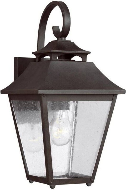 Elstead Feiss Galena Außenwandlaterne Sable, IP44