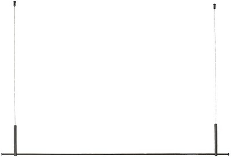 CLAP Zubehör Lineare Pendelleuchte schwarz