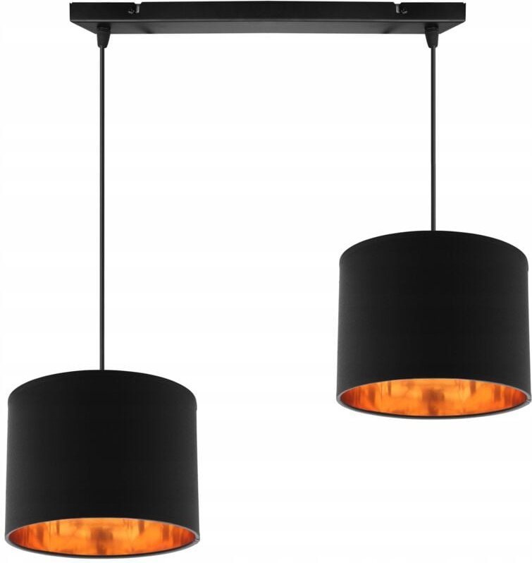 Deckenlampe Hängelampe Kronleuchter Golden Lampenschirm Led