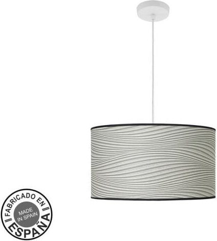 Fashion Pendelleuchte 2xe27 weiß/grau regx40x40cm mit Diffusor