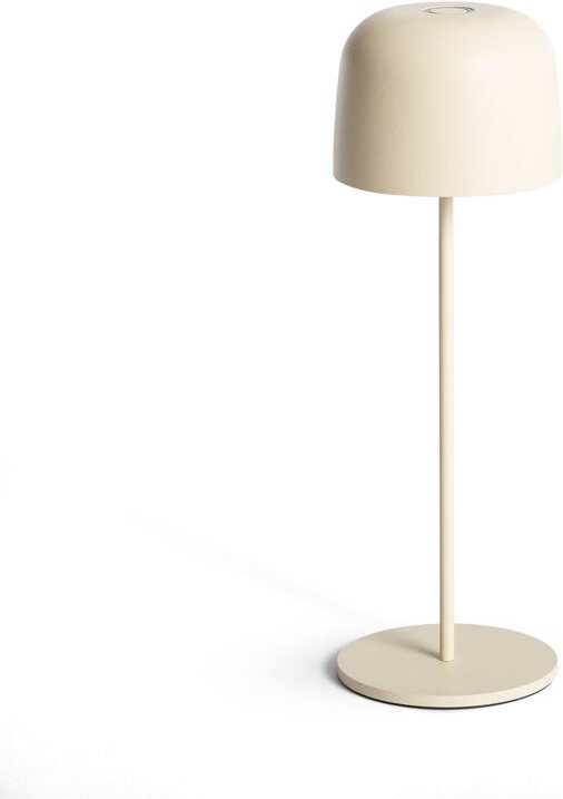 LED-Tischlampe 1.2W Tragbar Aussen Aluminium mit wiederaufladbarem USB-Akku Wink Beige