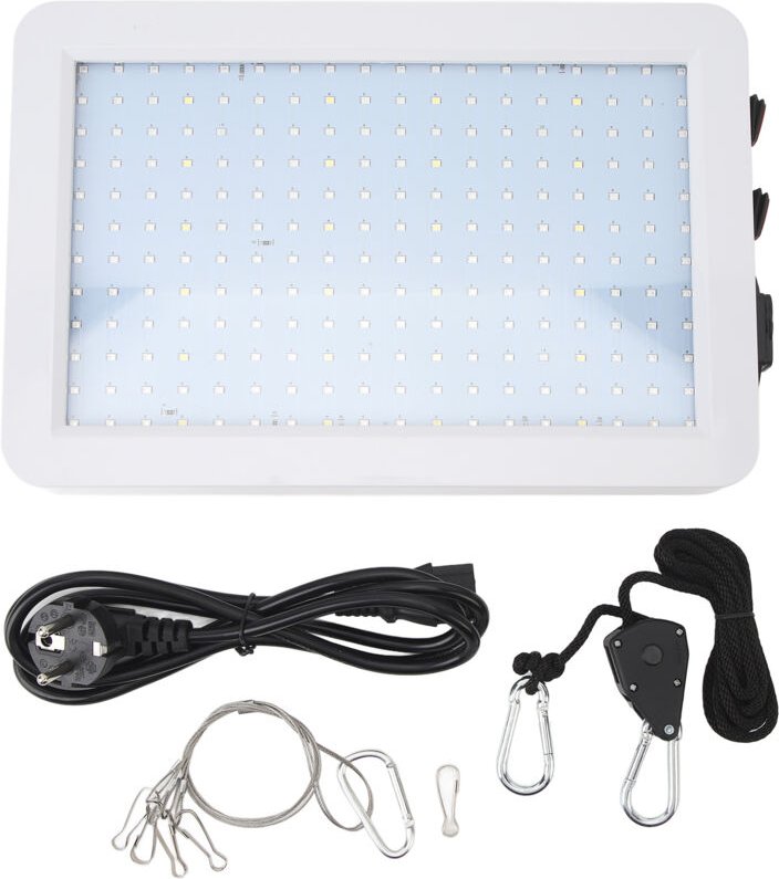 Hochleistungs-LED-Pflanzenlampe, wasserdicht, Vollspektrum und 2 Beleuchtungsmodi, ideal für Gemüse und Blumen in Innenr...