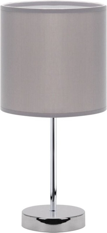 AGNES E14 graue Tischnachtlampe