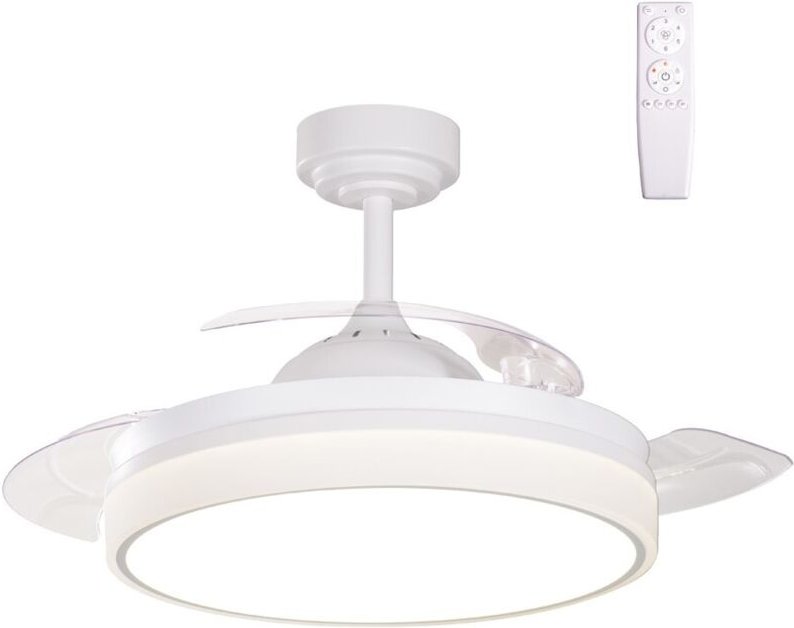 Vera 35 w LED-Lüfter mit einziehbaren Flügeln