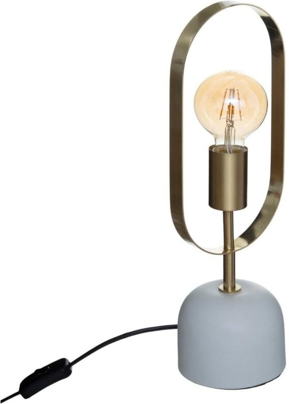 Edi Tischleuchte im glamourösen Stil Marmor/Gold