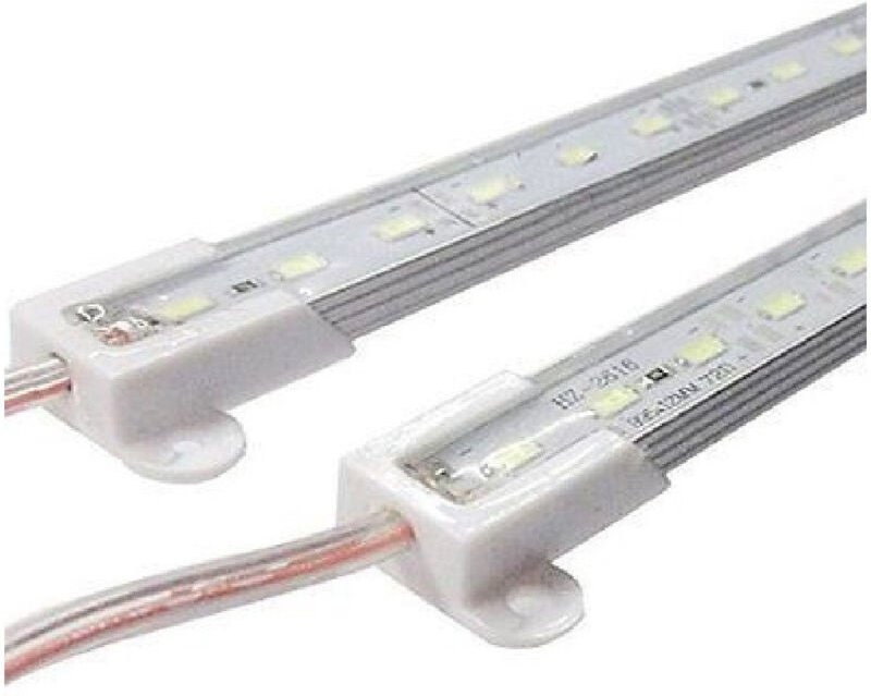 Wasserdichtes aluminium-stangenprofil 1 meter mit 72 leds 5630 7020 5050 14W - - Trade Shop