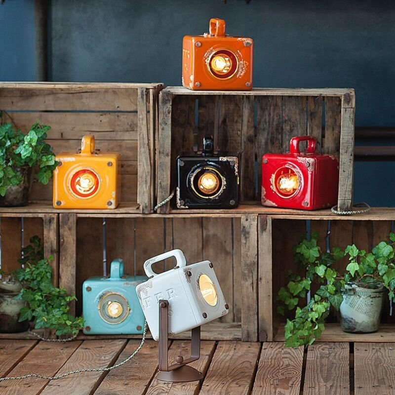 INDUSTRIE C1650, Tischlampe, Ferroluce