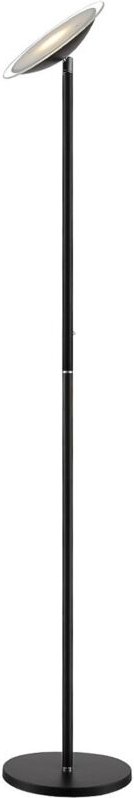 LED Stehlampe "Malea" aus Metall dimmbar für Wohnzimmer & Esszimmer von Lindby