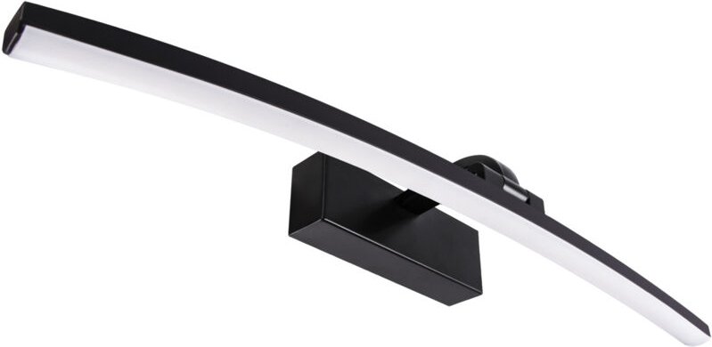 Badezimmer-Wandleuchte über dem Spiegel MAMBA LED 12W 4100K IP44 schwarz