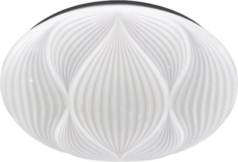 Trade Shop Traesio - Trade Shop - leuchte plafoniera soffitto decorated white led 45W fold luce 6500K IP20 97485 -