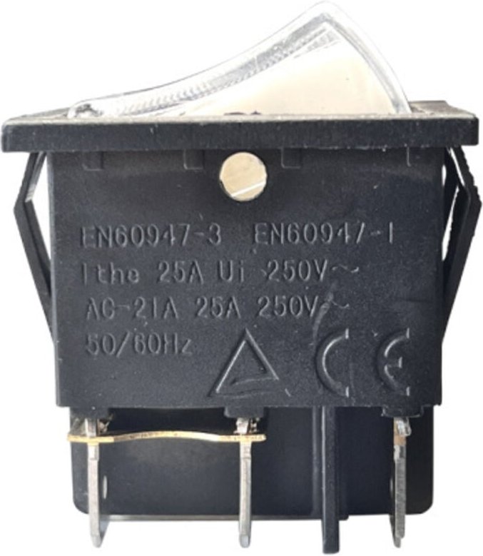 KENDE KCD-25 Wippschalter 250V 25A 6Pin Schalter