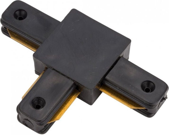 T-Stecker Einphasige SpurSchwarz