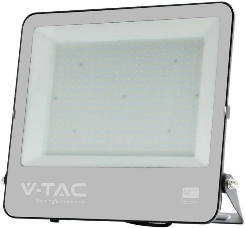 LED-Flutlicht - 135lm/w - Samsung - IP65 - Schwarz - 300 Watt - 34440 Lumen - 4000K - 5 Jahre