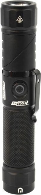 Awtools Workshop Taschenlampe Kontro Schwarze Linie