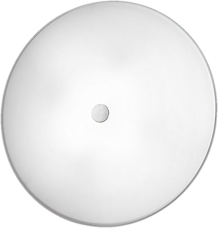 Kolarz - centro - Designer Glass Simple Flush Deckenleuchte Chrom poliert, 4x E27