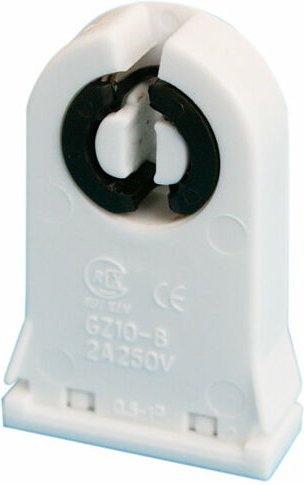 Electro Dh - Fassung für Leuchtstoffröhre Typ T8 G13 Sockel Farbe white . 12.142/T8 8430552141616