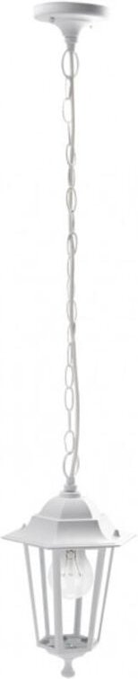 Fabrilamp - Aluminium Pendelleuchte auriga 1xe27 white regx17x17 cm ip44