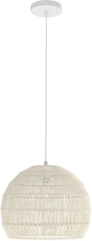 Boho pendelleuchte hohenverstellbar papierschirm