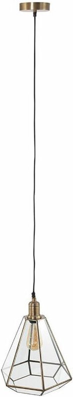 Pendellampe Esstisch Hängeleuchte bronze Esszimmerlampe Retro, Hängelampe Glasschirm Höhenverstellbar, E27 Fassung, DxH ...