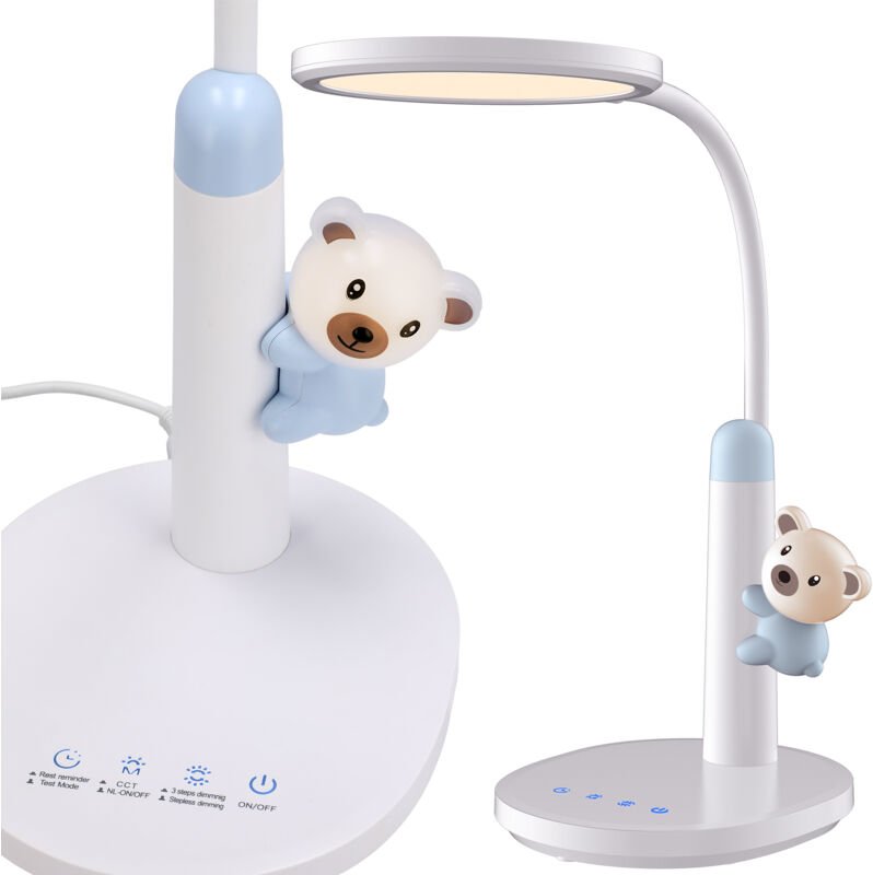 SCHREIBTISCHLAMPE für Kinder, LED-Schreibtischlampe für die Schule
