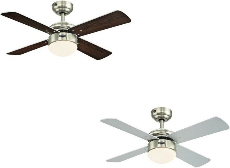 Deckenventilator Colosseum Nickel mit led