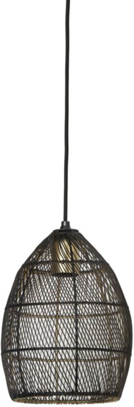 Light&living - hängeleuchte - Meya - schwarz - metall - ø 20cm