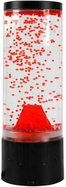 iTotal Lava-Lampe Rot 10,5 x 30 cm Dekorativ