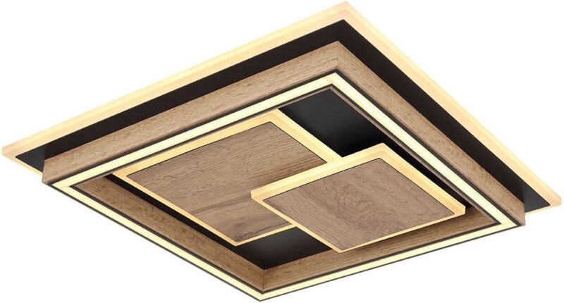 Thumbnail - Globo - deckenleuchte - Lagerta - schwarz - metall - led -