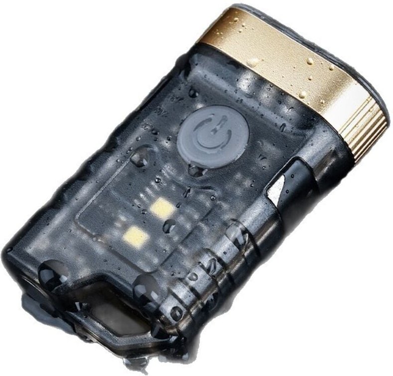 Mini-Schlüsselanhänger-Taschenlampen, 1500 lm, hohe Leuchtkraft, EDC, wiederaufladbar, starker Magnet, LED-Taschenlampe,...