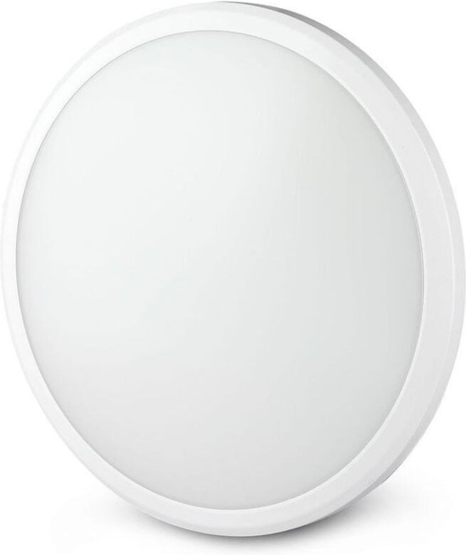V-TAC PRO VT-12SS 12w led dome slim deckenleuchte runde chip samsung Mikrowellensensor 6400K IP65 - SKU 938