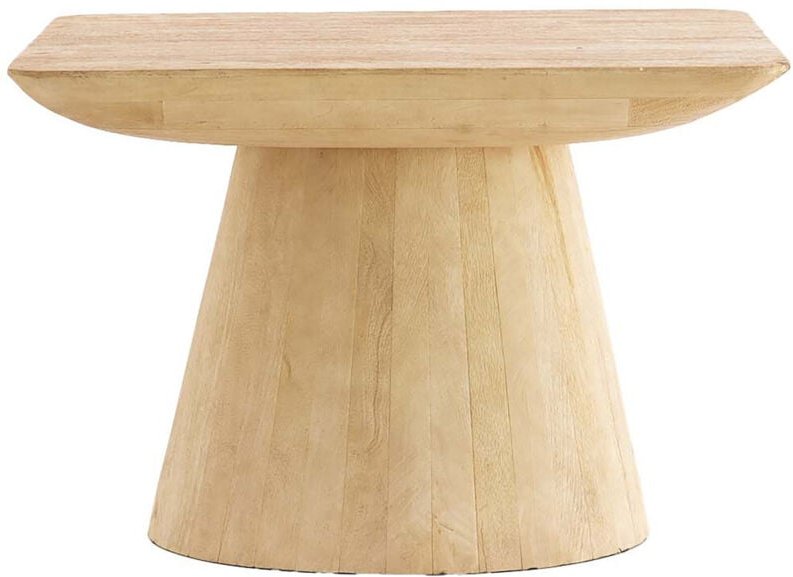 Tisch dego quadratisch aus mattem Naturholz – - Light&living