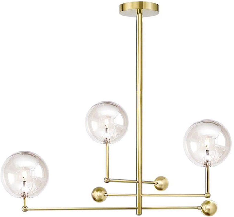 Toolight - lampe APP918-3CP gold