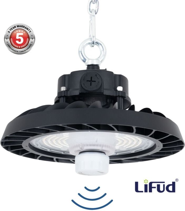 Thumbnail - LED-UFO-Hallenstrahler - 150W - CCT - Mit Bewegungssensor -