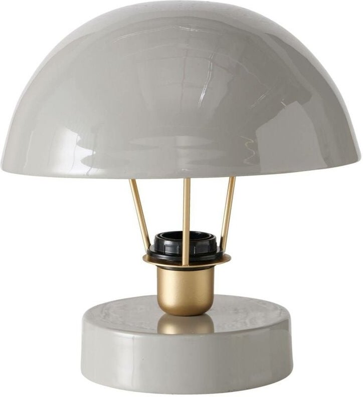 Thumbnail - Tischlampe aus Metall clover, grauer Lampenschirm, ø 25 cm