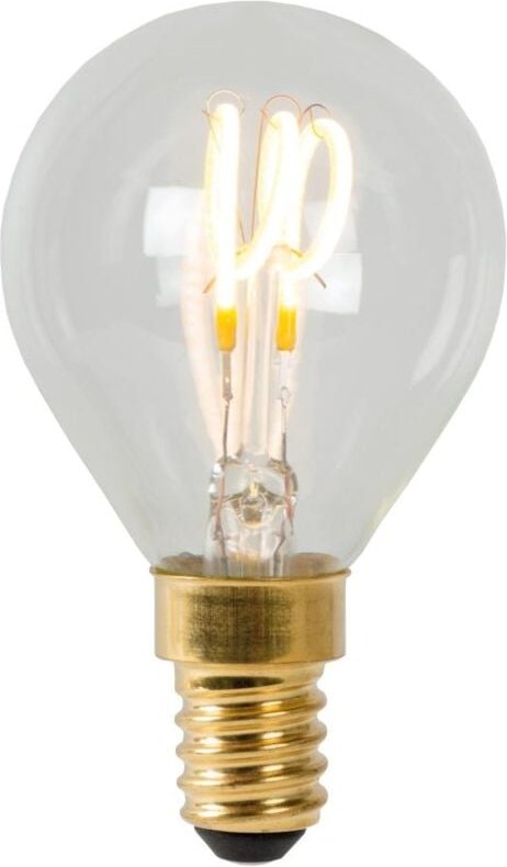Lucide - P45 - Glühfadenlampe - ø 4,5 cm - led Dim. - E14 - 1x3W 2700K - Transparent