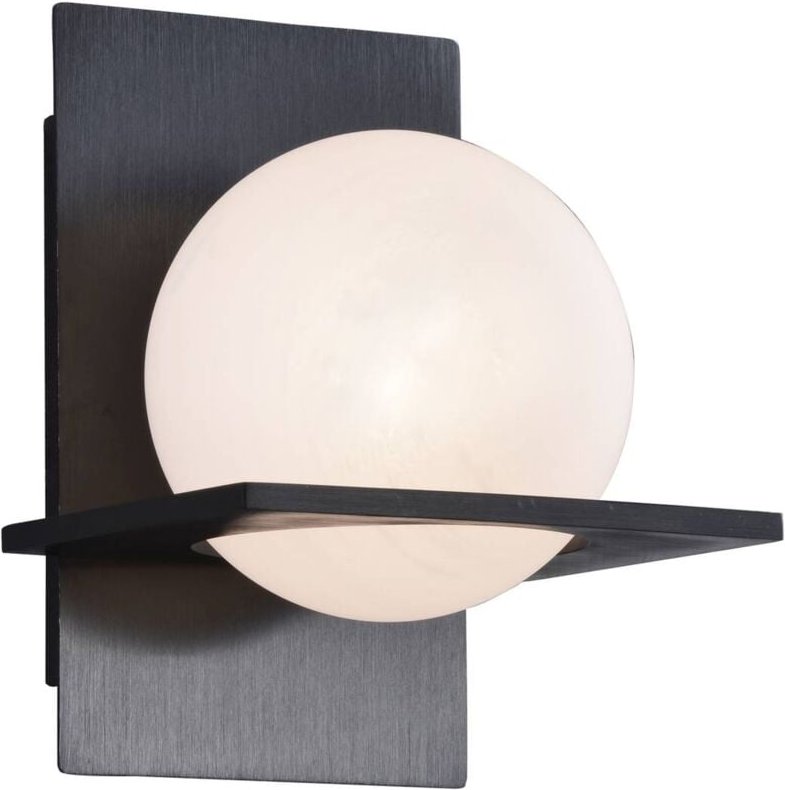 Thumbnail - Wandleuchte, Wandlampe Innen 'Kulka' aus Metall für Flur & Treppenhaus von Lucande