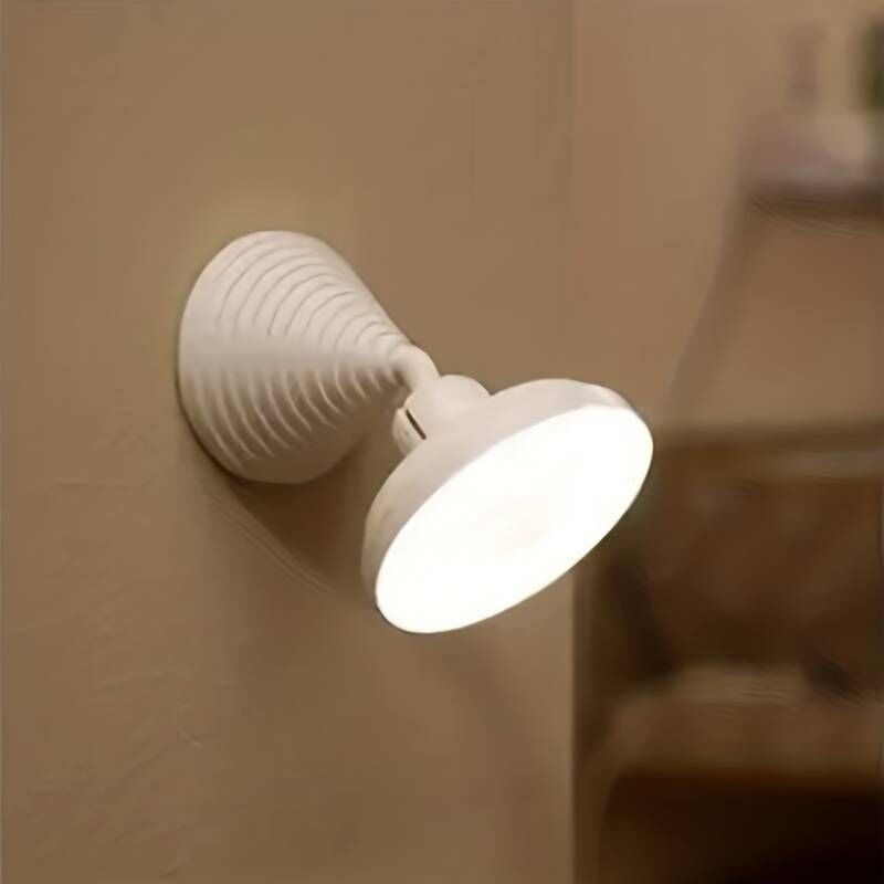 Bewegungsmelderlampe, drehbare Bewegungsmelderlampe, USB-Ladefunktion, kabelloses, drehbares Nachtlicht für Flur oder Sc...