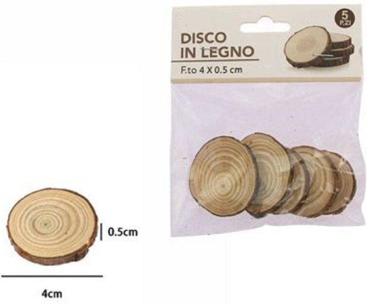 Trade Shop Traesio - Trade Shop - set 5 pezzi veröffentlichungen der entwicklung für 4X0.5CM rotondo 72106 -