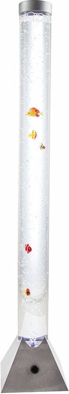 Rgb led Steh Lampe Deko Fische Sprudel Wasser Ess Zimmer Stand Säule Farbwechsel nino 40090102