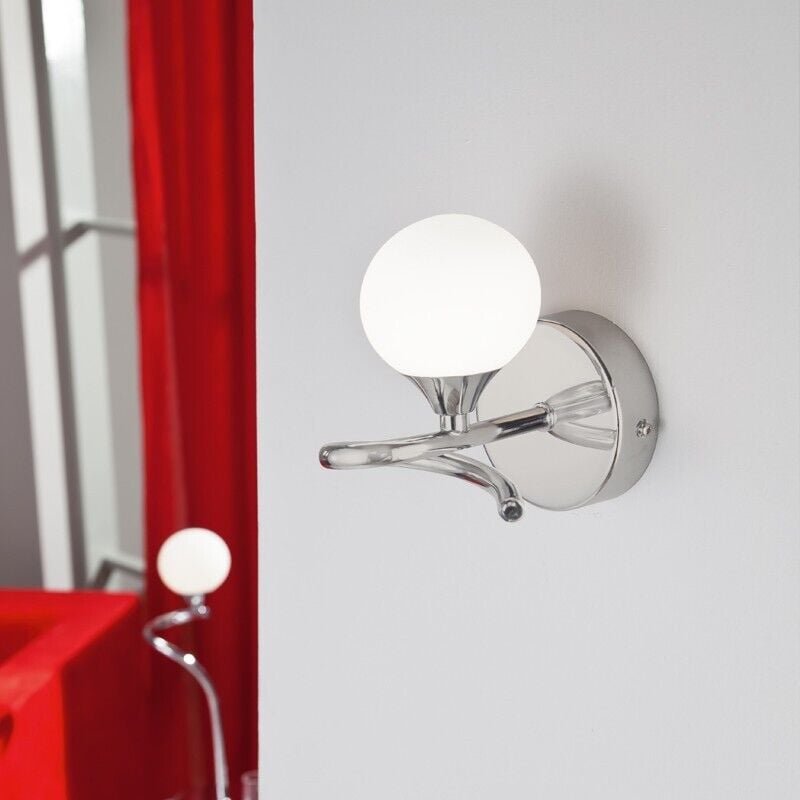Wandleuchte 1 luz lotto Satin Nickel cr 006-2195-1-053