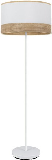 Fabrilamp - Olga 1xe27 Weiß/weiß-weiß-mad.clara 162x40x40 Cm Wohnzimmerboden