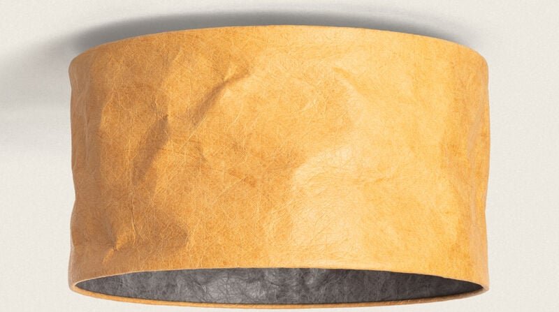 Efectoled - Deckenleuchte Tyvek Diana Hellbraun