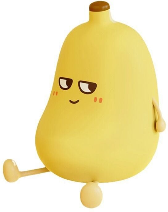 Bananen-Nachtlicht, tragbares, wiederaufladbares USB-Nachtlicht