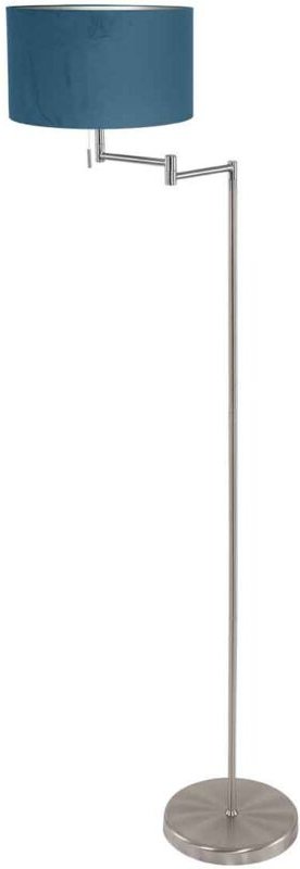 Mexlite - stehlampe - Bella - stahl - metall veloursstoff - Ø
