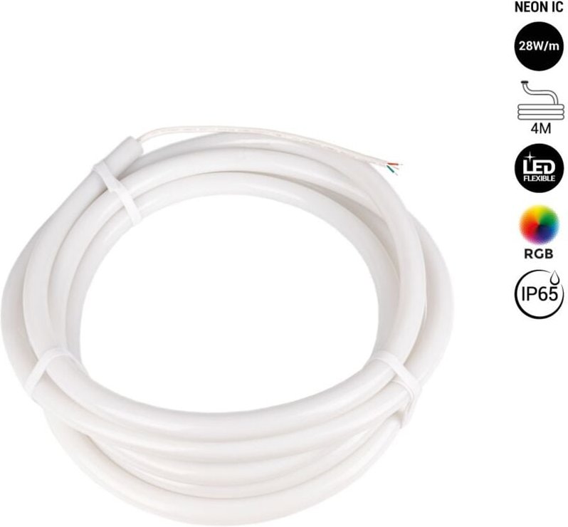 Smarter rgb-led-ic Neon Schlauch - 360° rund - ø 22 mm - 4 Meter