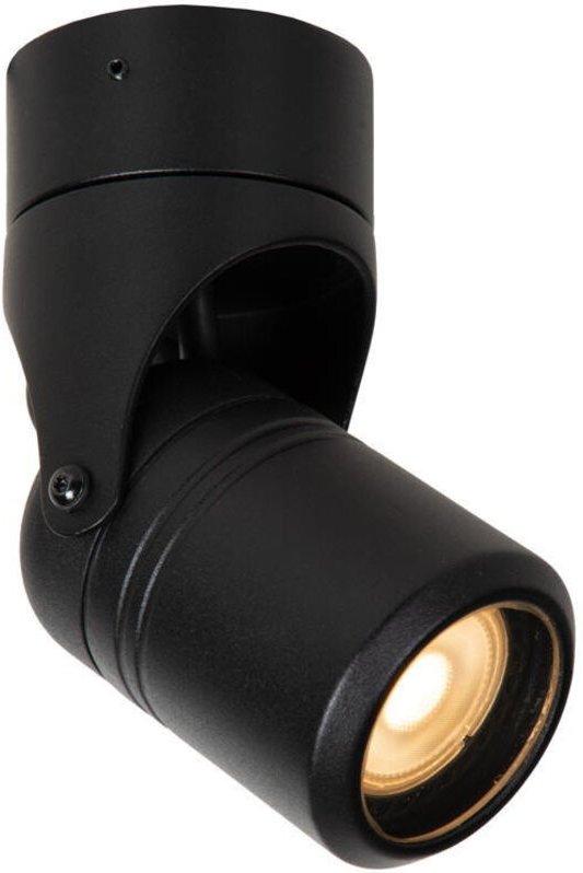 Niort - Deckenstrahler Innen/Außen - 1xGU10 - IP44 - Schwarz - Lucide