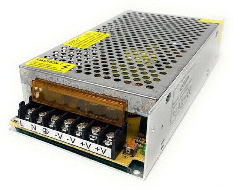 Thumbnail - Trade Shop Traesio - Trade Shop - stabilisiertes stromversorgungsgerät 24V 5 ampere transformator schalter 120 watt S-5A...