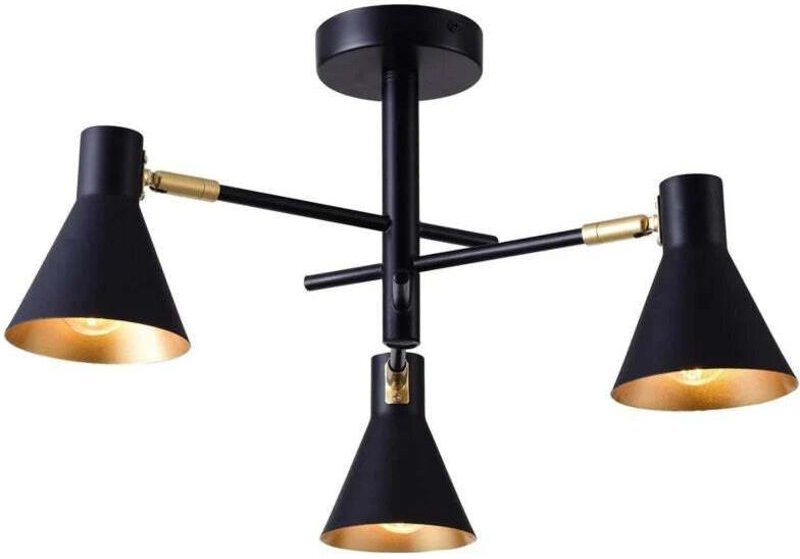 Candellux LESS 33-70975 Deckenleuchte schwarz