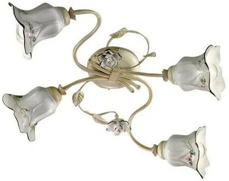 CLASSIC PISA C1204-4, Deckenleuchte Keramik Deckenleuchte,