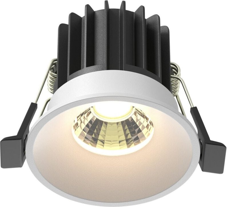 Maytoni Round Einbau-Downlight Weiß 3000K 450lm